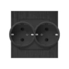 Dual -moral socket