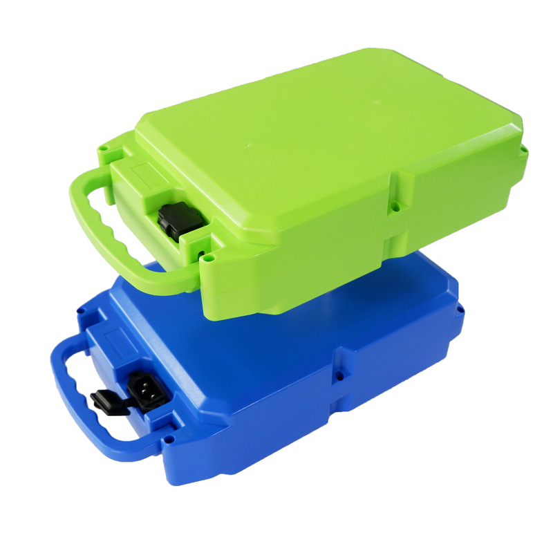 24V/36V/48V backpack lithium battery box waterproof IP67 garden tools sprayer electric car battery shell