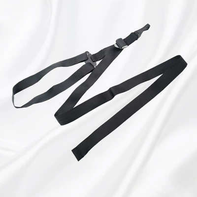 Cross-Border Isofix Interface Latch Car seat belt - latch-strap-black