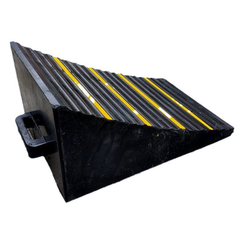 Портативный автомобильный Противоскользящий автомобильный стопор Triangle Wood Truck автомобильная шина резиновая парковочная пробка