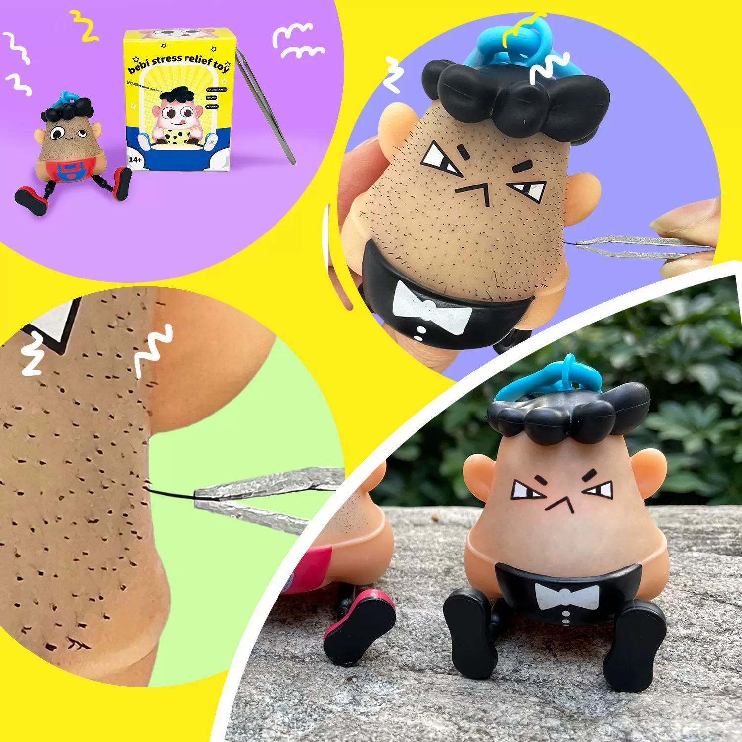 Креативное выщипание волос