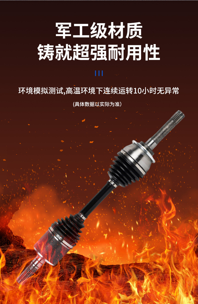5085180Ad Universal Gm Half Shaft Assembly Car Chassis Parts High-Quality Parts 12-Month Warranty