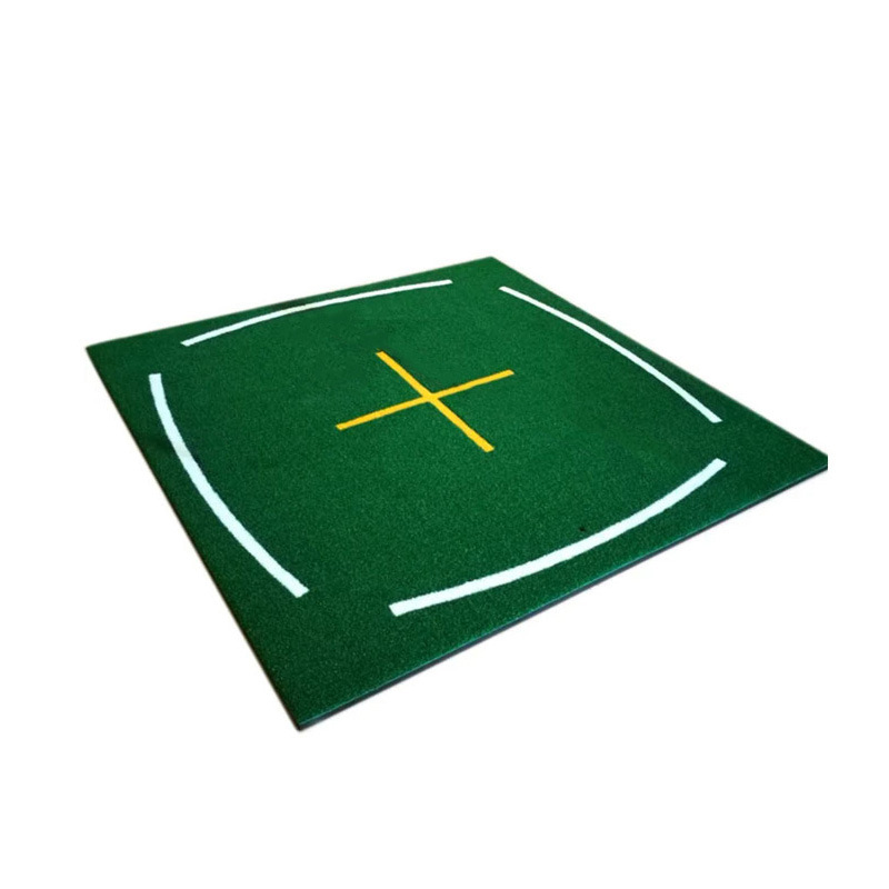 Golf golf golf entrenamiento antideslizante alfombra personal swing cut césped alfombra venta caliente transfronteriza
