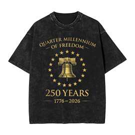 【欧码棉T】美国250周年美国250周年美国250周年美国250周年生日T