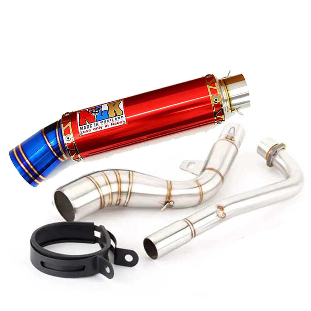 Suitable for Ex5 Dream, Southeast Asia's Best-Selling Exhaust Pipe, Front Section and Middle Section, Stainless Steel Front Section, Non-Destructive Installation