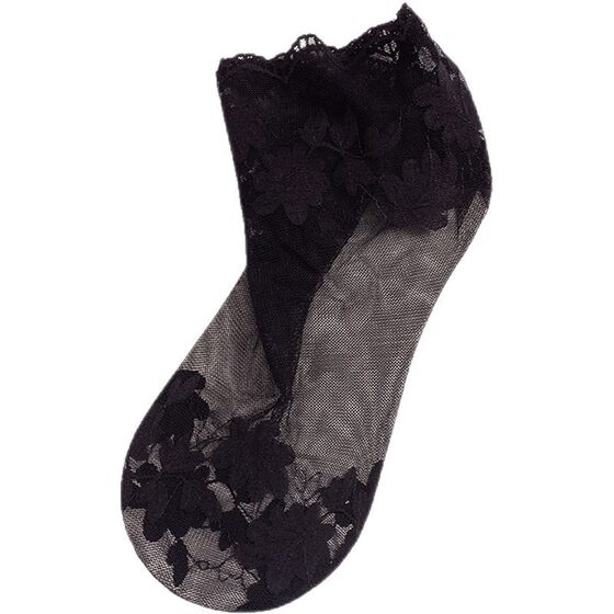 Lace Lace Socks Women's Short Socks Summer Thin Women's Mesh Breathable Short Socks Summer Short Student Socks