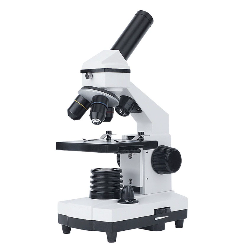 Оптовая продажа биологического монокулярного детского микроскопа для научных экспериментов, наблюдения за животными и растениями, HD микроскоп (100-2000x)