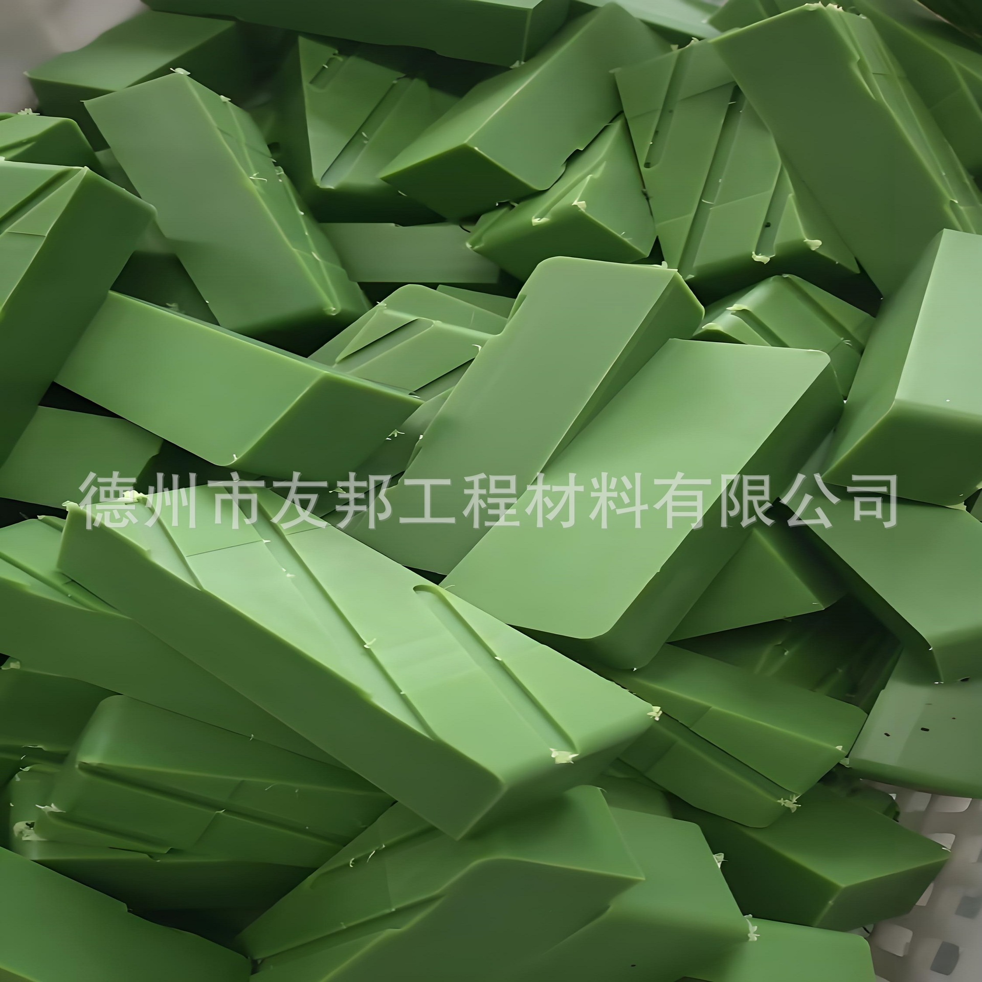 绿色尼龙板PA6mc浇筑尼龙制品耐高温绿色尼龙板