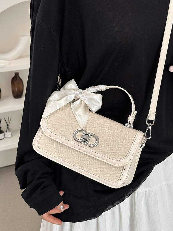 Baigou bolsa al por mayor 2026 nuevo cross-border empalme bolso pequeño bolso cuadrado de alto valor de la marea universal bolso de hombro