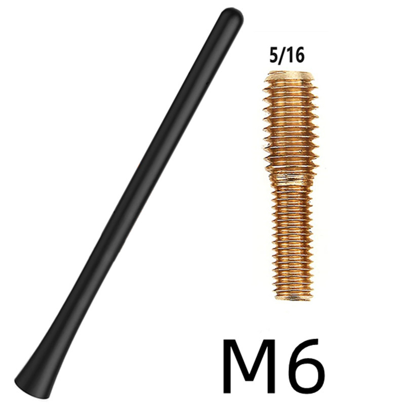 Universal FM/AM Car Universal Antenna Signal Spiral Radio Receiver (vehicle antenna) - m6-to-516-no-hole
