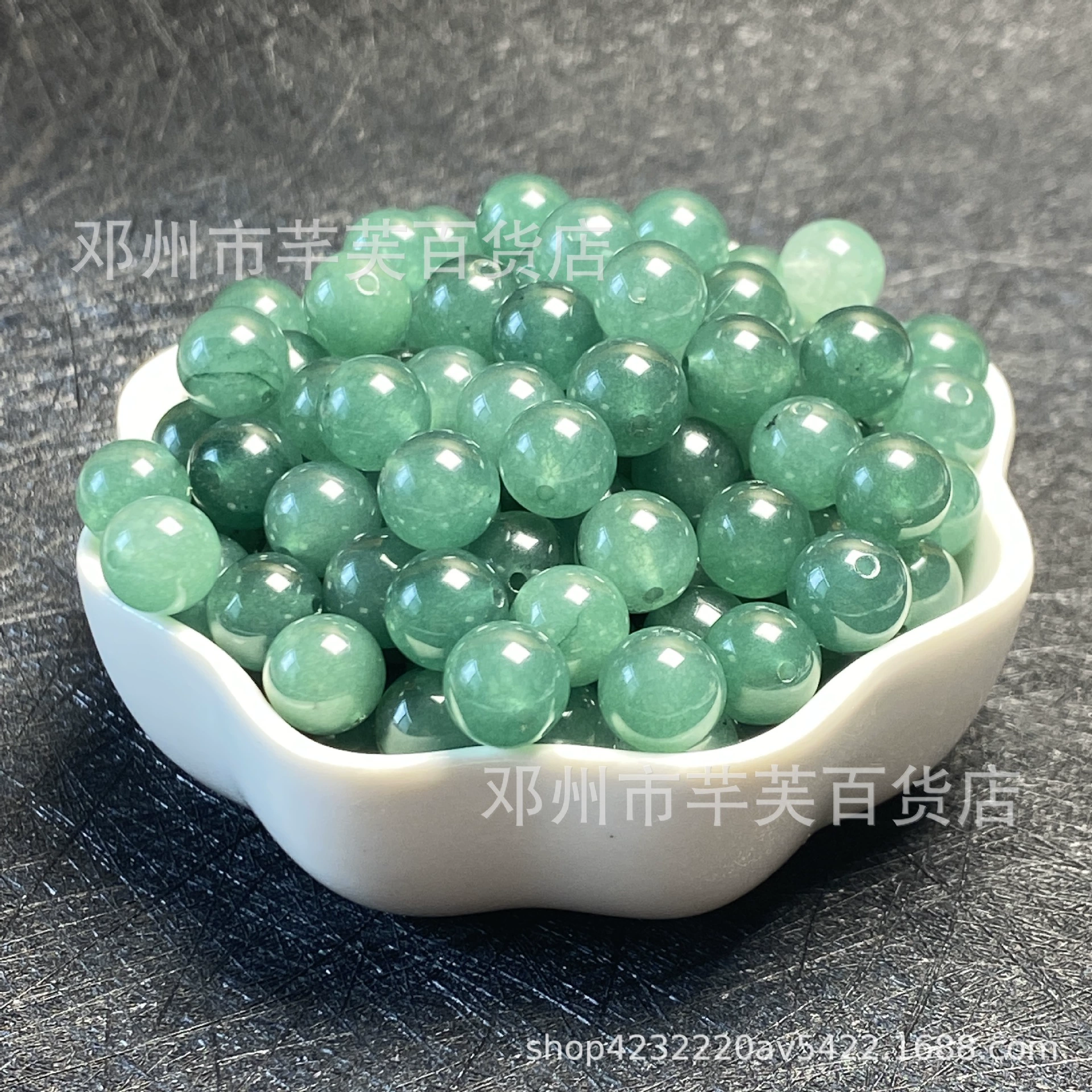 Emerald beads Myanmar, accessory, woven bracelet jade walnut