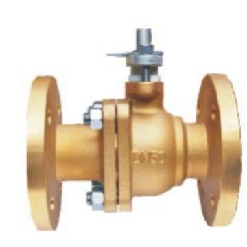 供应Q41F法兰式黄铜球阀