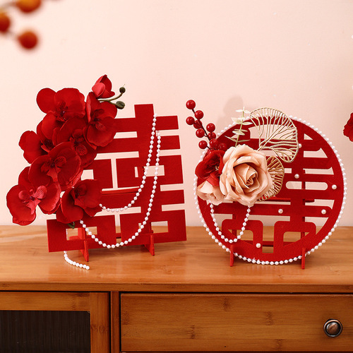 Wedding decorations, engagement decorations, wedding room layout sets, wedding banquet table settings, wedding supplies