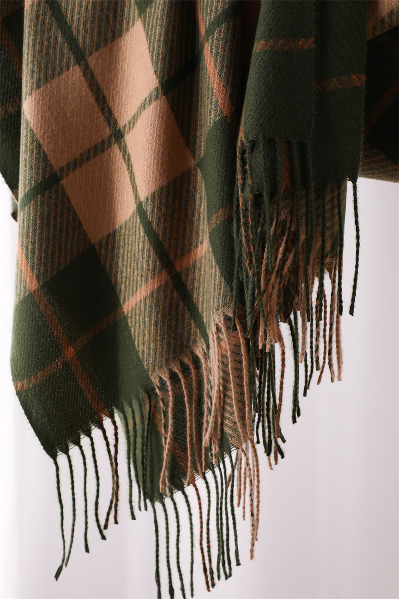 Women's Elegant Classic Style Color Block Polyester Printing Scarf display picture 8