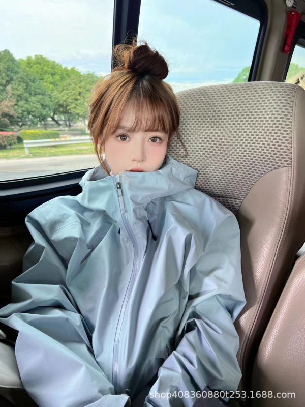 男性用アウトドア登山服 2025 台州鳥ジャケット レディースジャケット チベットキャンプ防風防水ジャケット秋|undefined