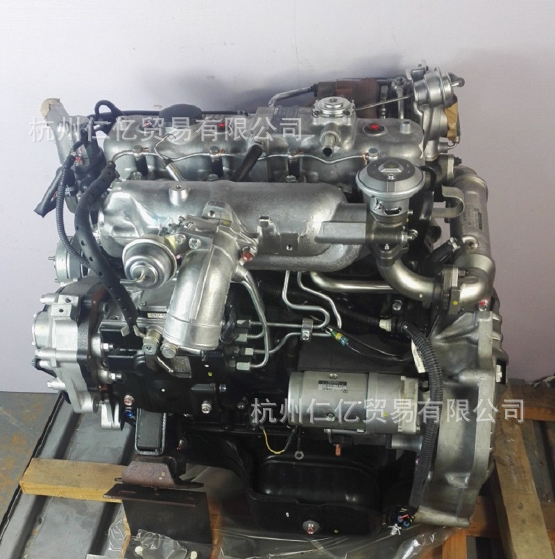 Wushiling original europeo 3 país 3 4JH1 supercharged intercooled diesel camión motor montaje