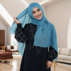 Fashionable universal colored breathable cloak for leisure, decorations, scarf, city style