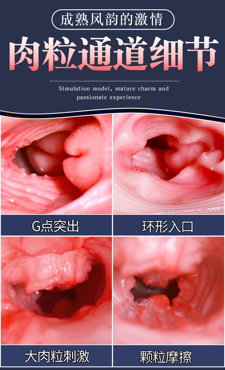 Jiuai PaPaLiao Half-Body TPE Male Masturbator with Simulated Buttocks and Vaginal Entry — detail image 6