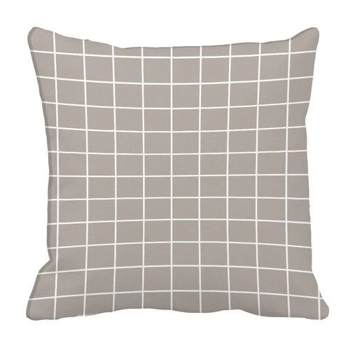 Japanese pastoral plush pillow zakka fabric home bedside sofa car cushion pillow waist pillow