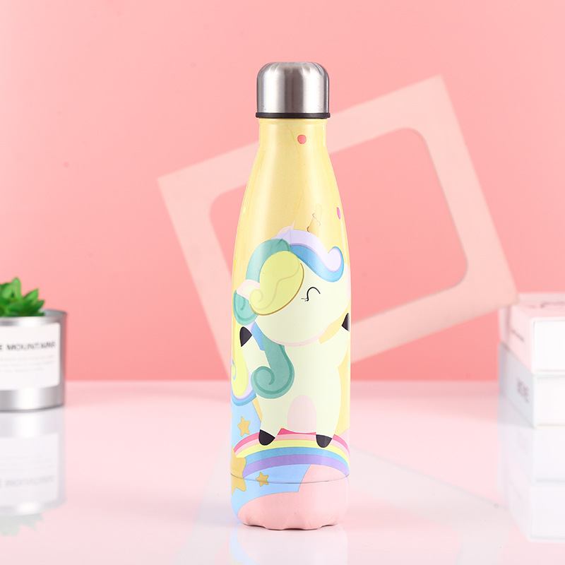 Nuevo regalo taza de vacío de acero inoxidable portátil deportes al aire libre taza de agua