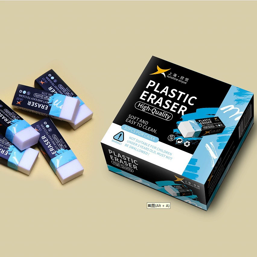 Белый дуб кожаный мешок бумага ластик источник фабрики TPR резина на заказ