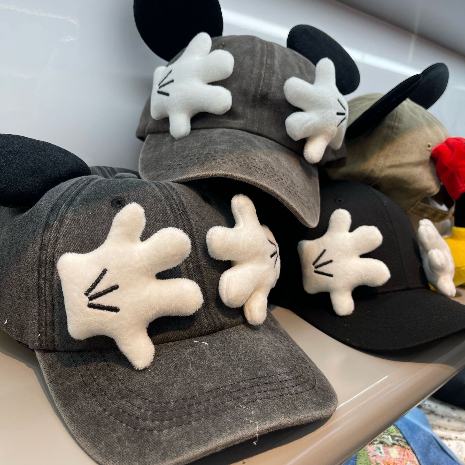 Nette Cartoon Maus Ohren Baseball Kappe Mädchen Outdoor-Mode Entenschnabel Hut Y2K Hip Hop Sonnencreme Sonnenschirm Trendy Caps Frauen – Detail 2