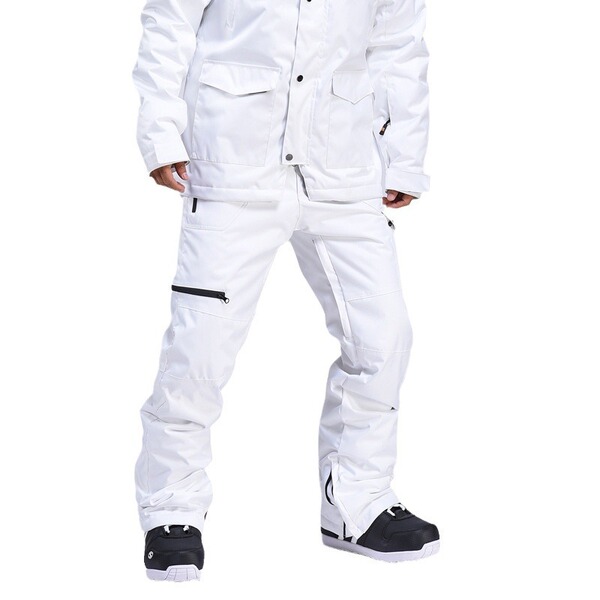 ski windproof waterproof keep warm breathable trousers for men and…