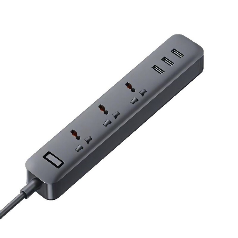 All Black New Multi-port USB Fast Charging Patch Board Cross-border International Universal Jack Mobile Phone Charging Patch