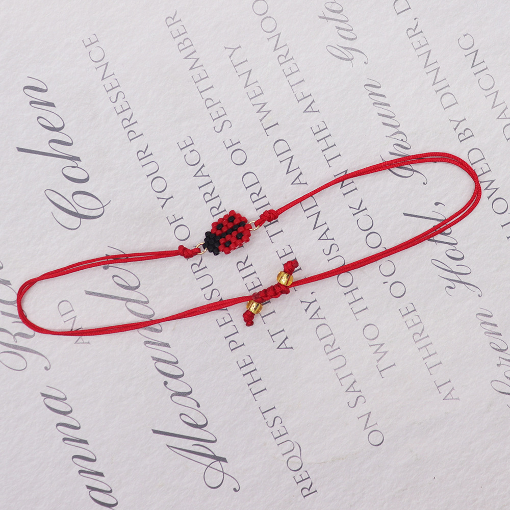 Cute Insect Glass Beaded Women's Bracelets display picture 2