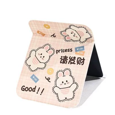 Hello Kitty, складное портативное прямоугольное зеркало для выхода в поездку, защита осенью