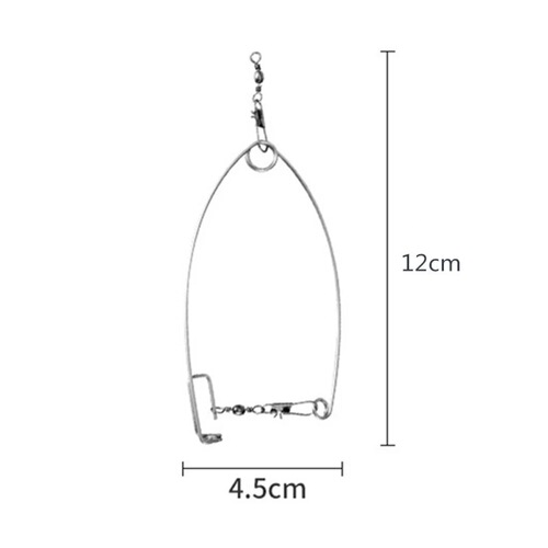 Automatic fishing device, stainless steel ejector, lazy fish hook, fishing net fishing accessories, automatic fishing device