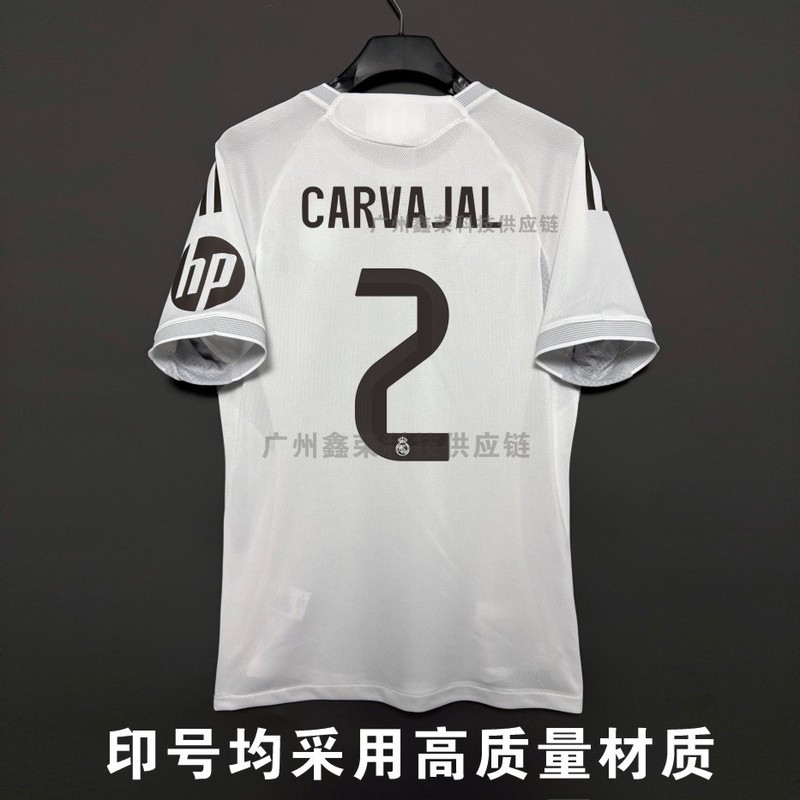 2526 レアル マドリード ホーム ジャージ No. 12 トレント No. 10 ムバッペ プレーヤー バージョン サッカー ジャージ 大人用 シングル トップ|undefined