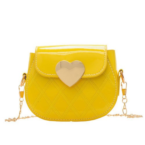 Cartoon Cute Mini Stylish Girls' Six-Color Heart Single Shoulder Crossbody Bag Kids' Bag