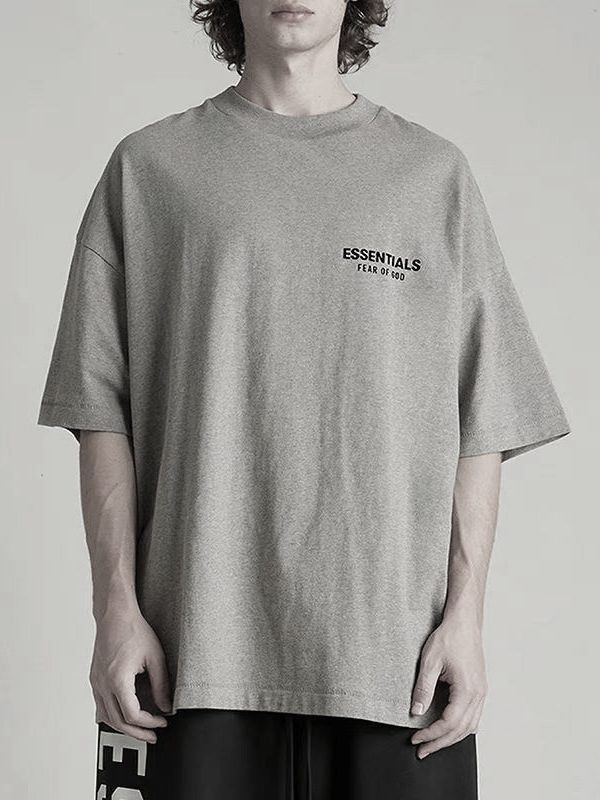 フォール25エッセンシャルアルスszoneハイストリートホリデーシリーズFOGラウンドネックゆるい男女半袖tシャツ潮