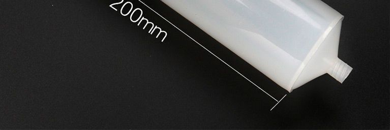 Dispensing machine accessories: American-style transparent syringe, dispensing syringe adapter/white syringe barrel with piston adapter