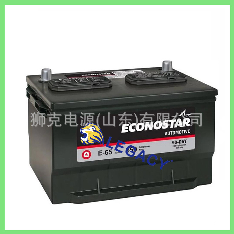 美国ECONOSTAR蓄电池E-65 Automotive Battery 12V 812A启动电瓶