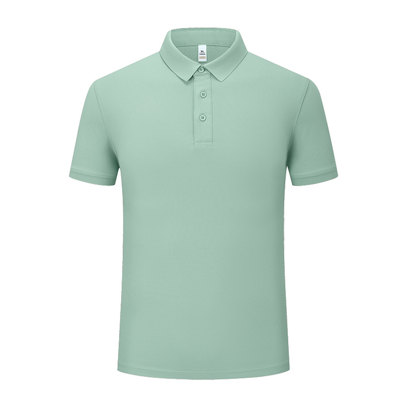 Camiseta polo para hombre con logo personalizado, lavable a máquina, indeformable, antibacteriana 7A, fresca para el verano, institución educativa.
