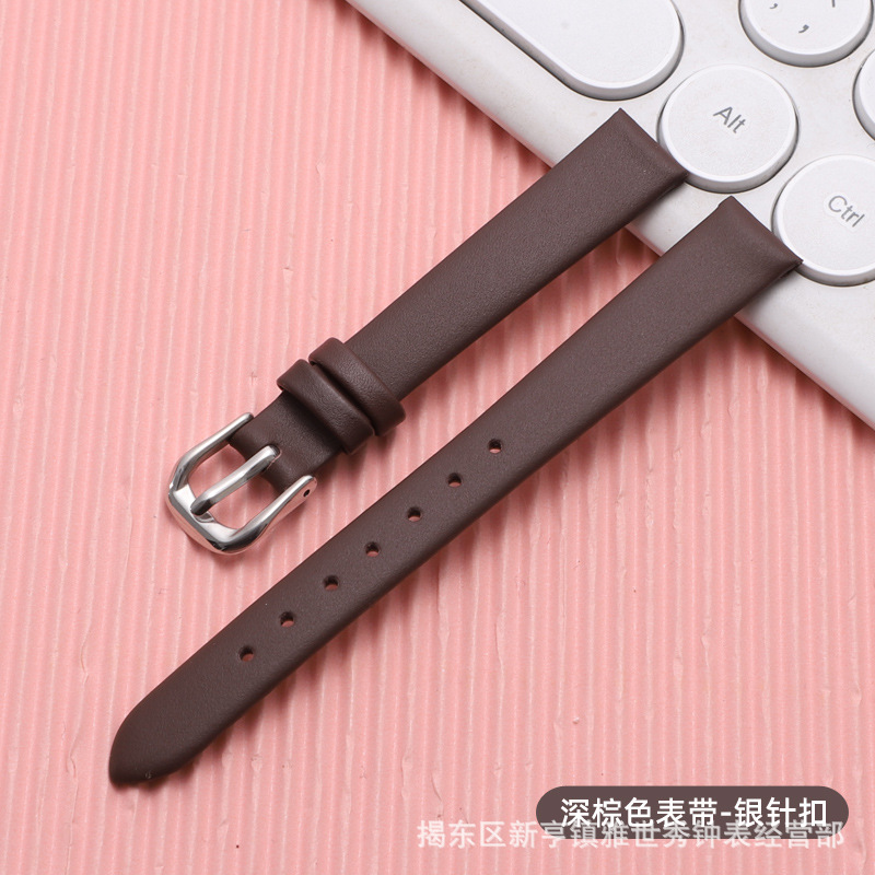 Khóa kim màu nâu sẫm-bạc / 6MM
