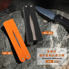 Manufacturers foreign trade DMD Portable outdoors tool Knife stone new pattern black Two-sided Sector Diamond Sharpener