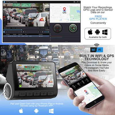 Driving recorder Dachcam Wifi Mobile