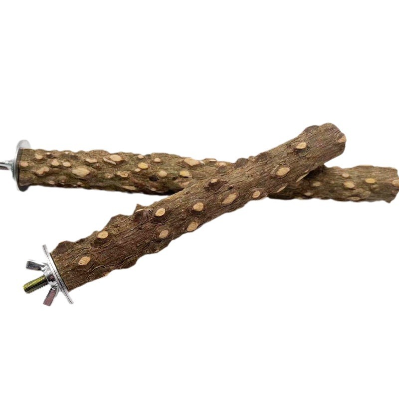 Percha de Madera de Pimienta Natural para Pájaros para Pájaros image 6