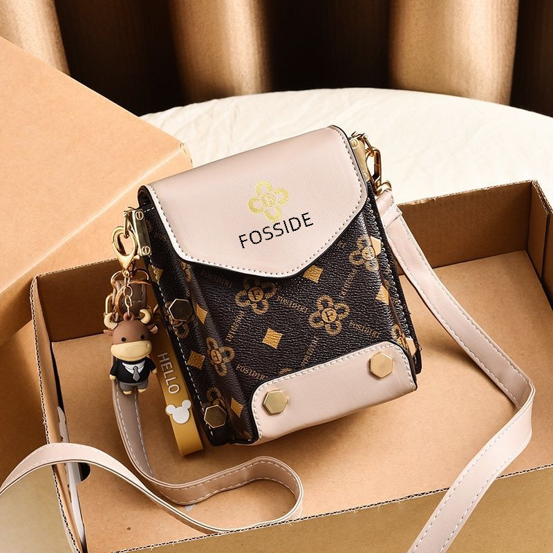Mobile Phone Bag Women's Summer Korean-style Crossbody Bag 2021 New Fashionable Fashionable Texturized Shoulder Bag Simple Mini Small Bag_voghion.com