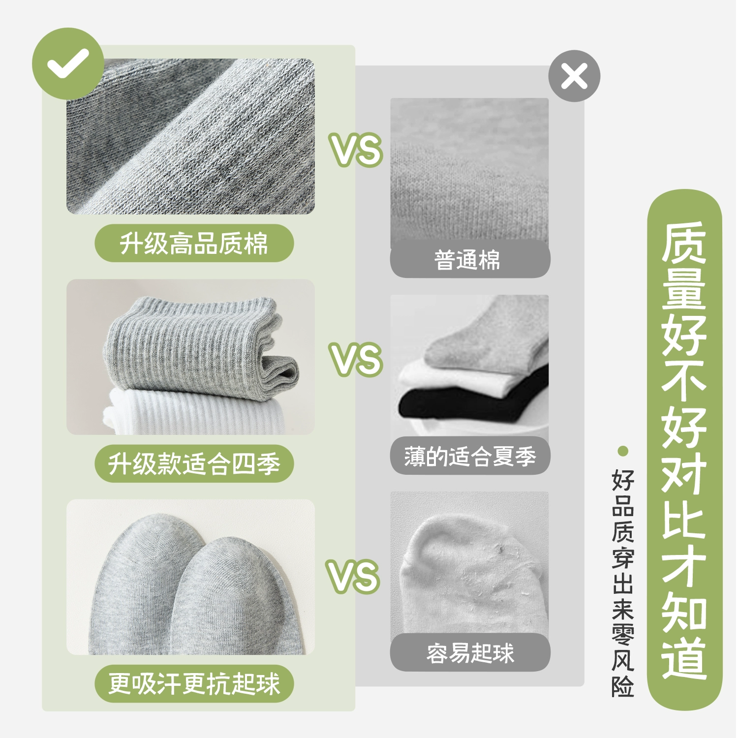 Мужские белые дезодорированные antibacterial breathable thin cotton летние колготки для коленей, впитывают пот и запах