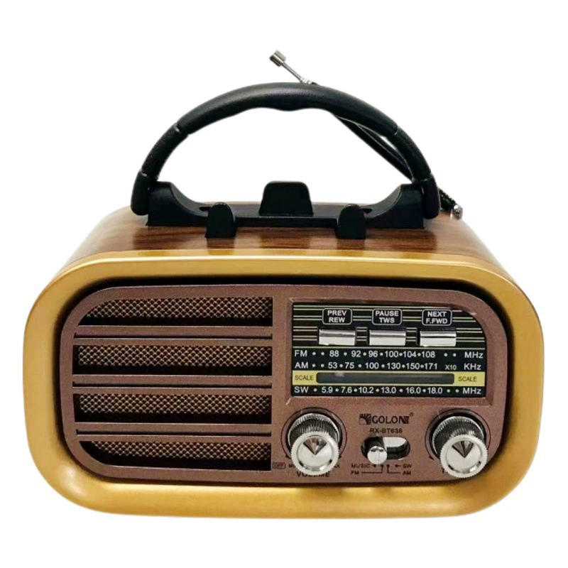 Трансграничные горячие продажи беспроводные карты bluetooth маленький звук оптовая продажа портативный открытый мульти-диапазон ностальгический ретро радио