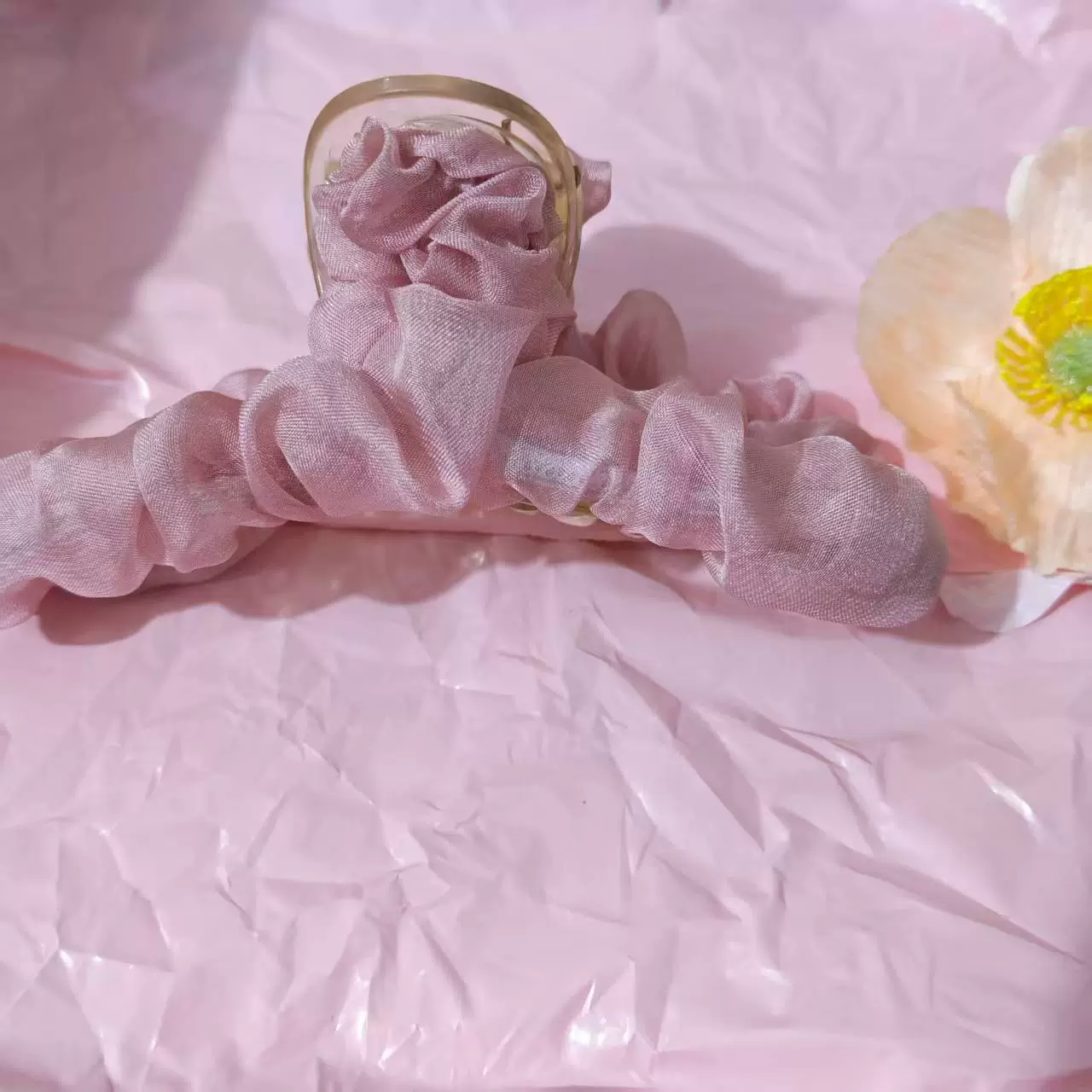 Hairgrip floral clips, princess French-style phalaenopsis & plumeria, multi-size duckbill & pins