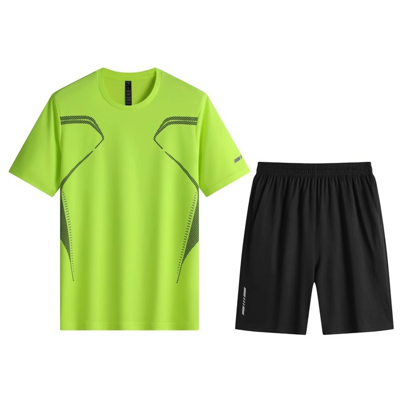 6802-traje verde fluorescente