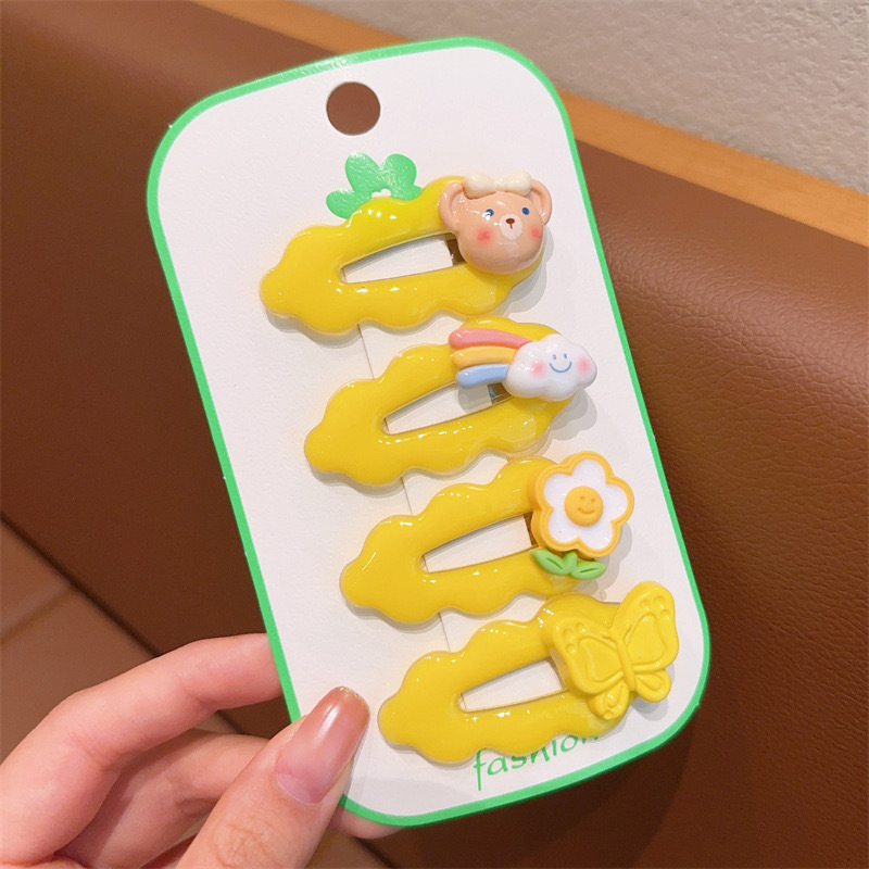 Perder dinero, limpiar el inventario, horquilla para niños al por mayor, horquilla para niñas, pinza lateral de flequillo para niñas, horquilla rota, accesorios para el cabello lindos