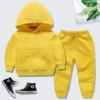 Yellow hoody, sweatshirt