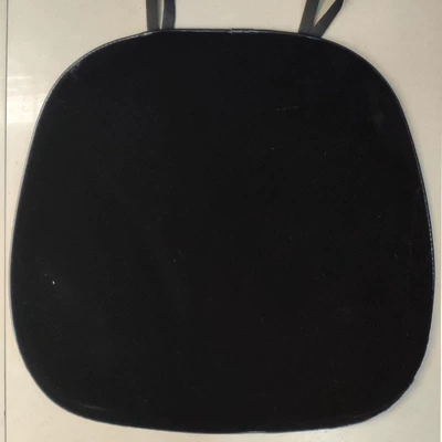 layer car cushion plush three-piece | Wool pad - faux-mink-velvet-square-pad-diamond-black