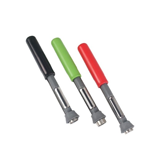 Wholesale stainless steel fruit corer multi-function peeler two-in-one fruit core shrink peeler